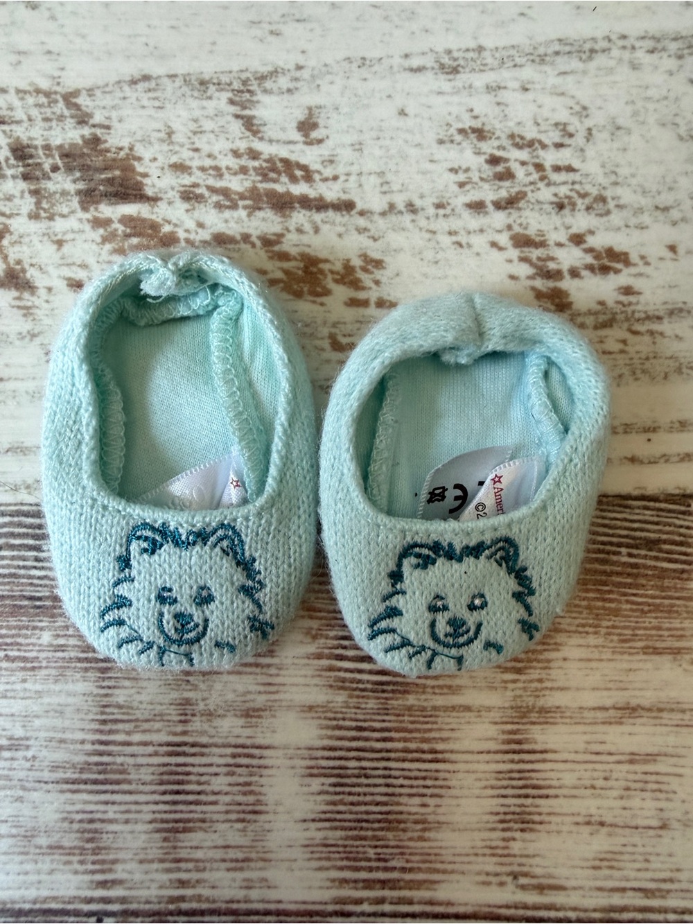 American Girl Doll Truly Me POMERANIAN PAJAMAS - 18” Doll SHOES Slippers Only